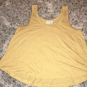 Mustard Yellow Tank